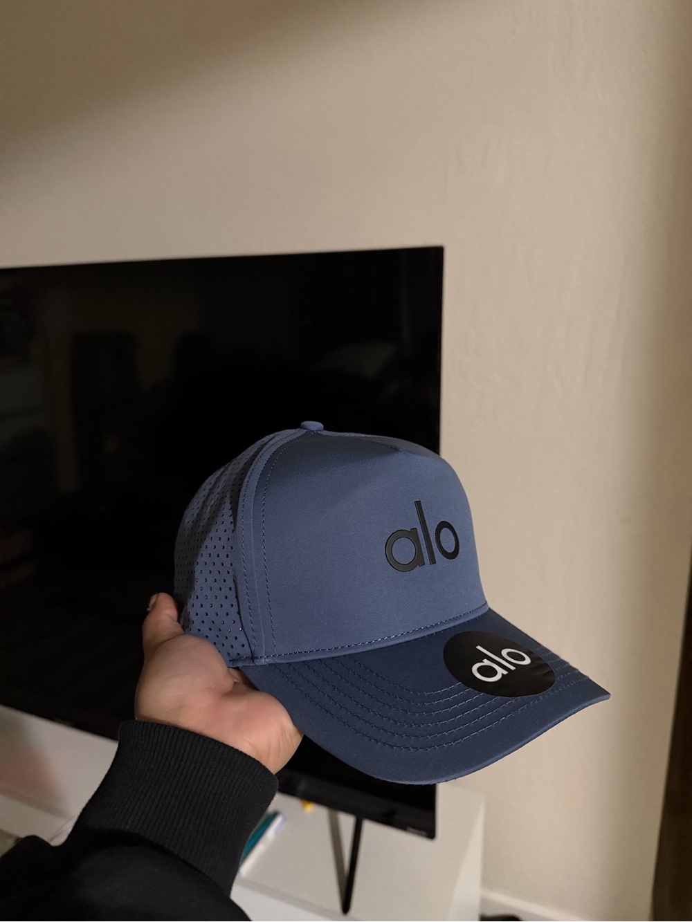 ALO Yoga Men's Slate Blue Trucker Hat